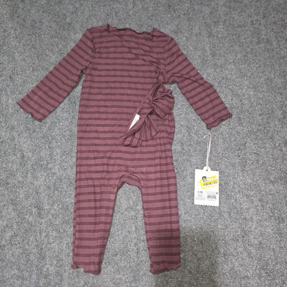 Cloud Island Baby Girl Sleeper With Bow